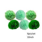 6pcs paper pompom