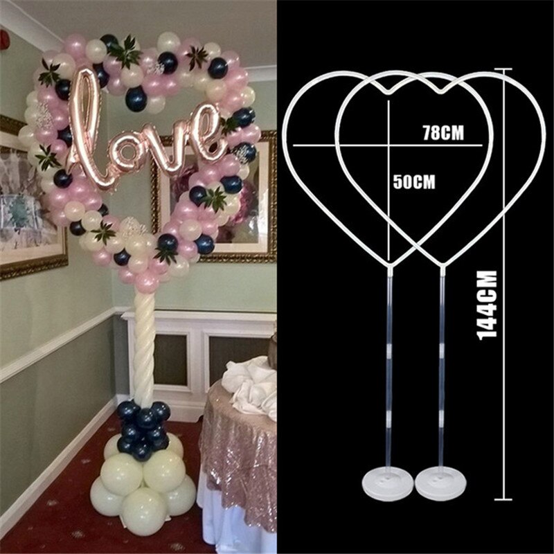 Round balloon stand arch balloons wreath ring for wedding decoration baby shower kids birthday parties Christmas Ballon garland PartyDecorHQ