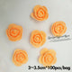 100pcs 3.5cm orange