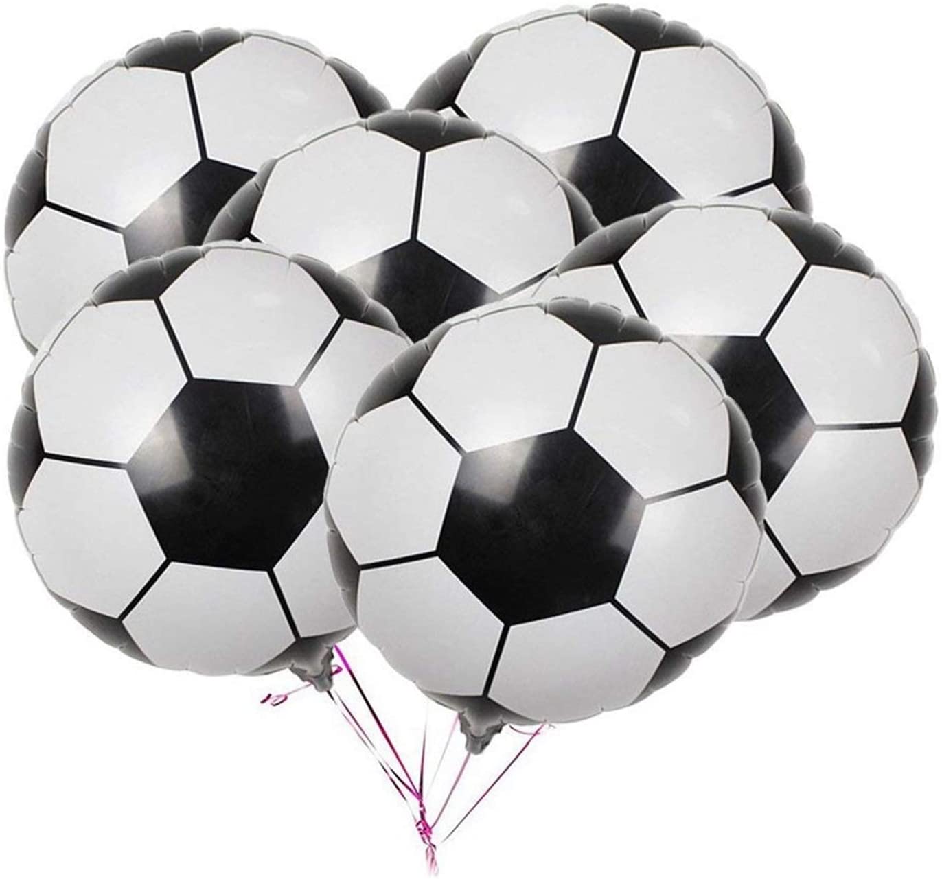 Soccer Balloons Arch Garland Kit Black Green White Large Foil Balloon Football Theme Kids Birthday Party Decor Inflatable Decorations