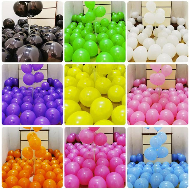 20pcs Birthday Balloons Party Decorations Baby Shower Wedding For Home Decor Kids Helium Air Balls Ballon Globos PartyDecorHQ