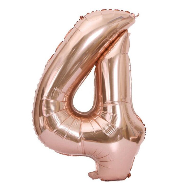 Mix Rose Gold Balloon Confetti Ballon Foil Heart Birthday Party Wedding Balloon Decoration Gift Baby Shower Bridal Shower PartyDecorHQ