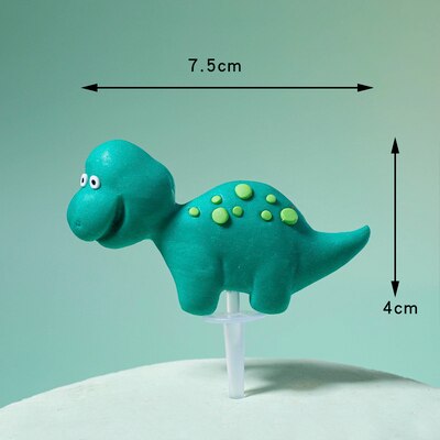 Dinosaur Cake Topper Jungle Safari Cake Decor Happy Birthday Party Decor Kids Toy Gifts Dinosaur Birthday Boy Favors Dino PartyDecorHQ