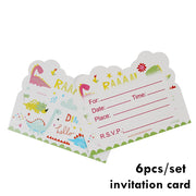 6pcs invitation card