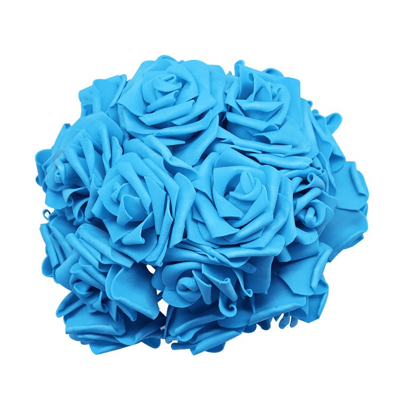 pcs cm Artificial Foam Rose Flower Wedding Decoration Bridal Bouquet DIY Wreath Craft Home Garden Decor Fake Floral 