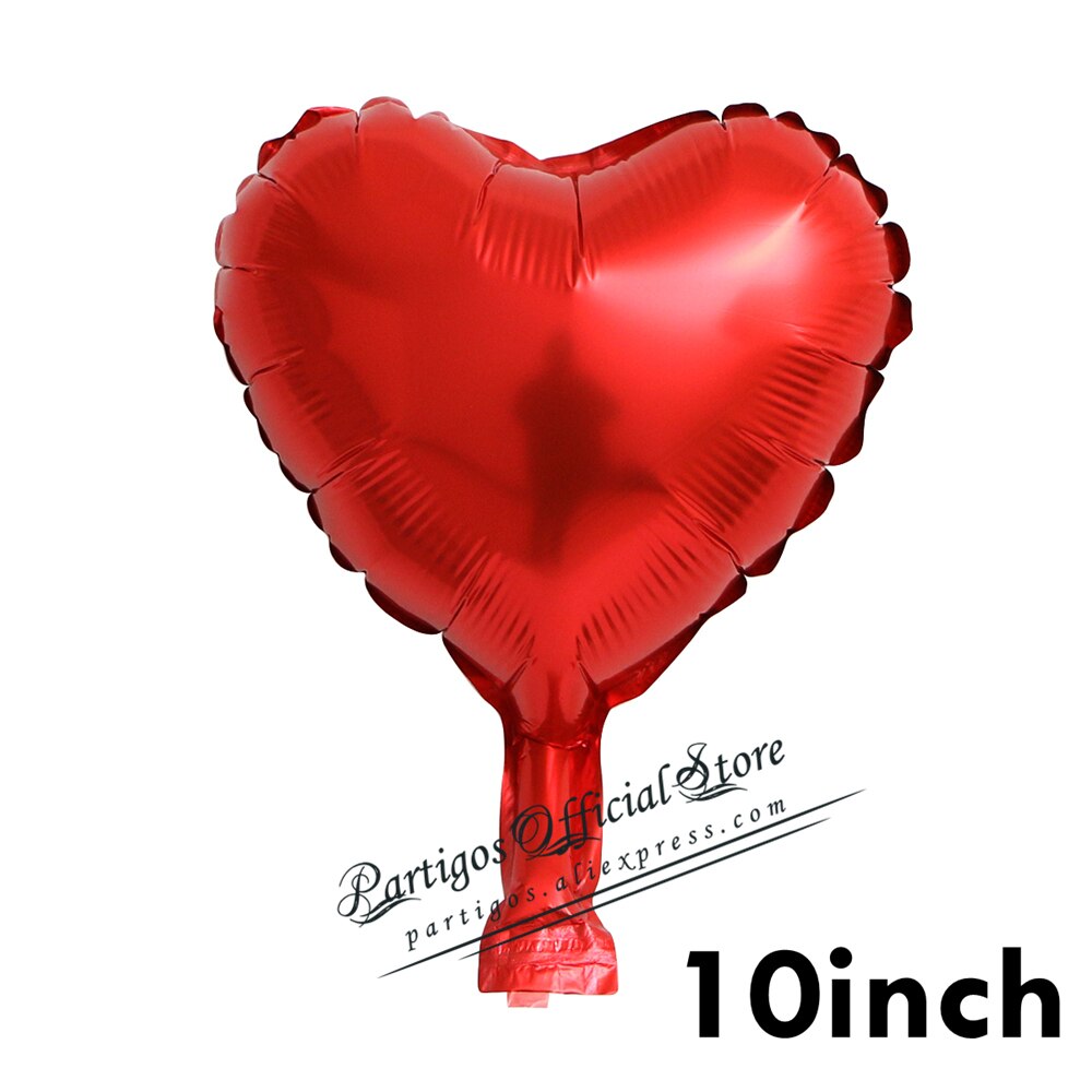 pcs inch/ cm Red heart balloons helium foil globos Wedding Valentines Day party decor bridal decorations 