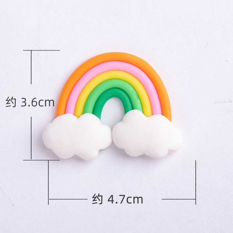 Mini Cute Rainbow Cake Topper Unicorn Brithday Party Supplies Gift Rainbow Cake Topper Decor 1st Girl Birthday Cake Decor PartyDecorHQ