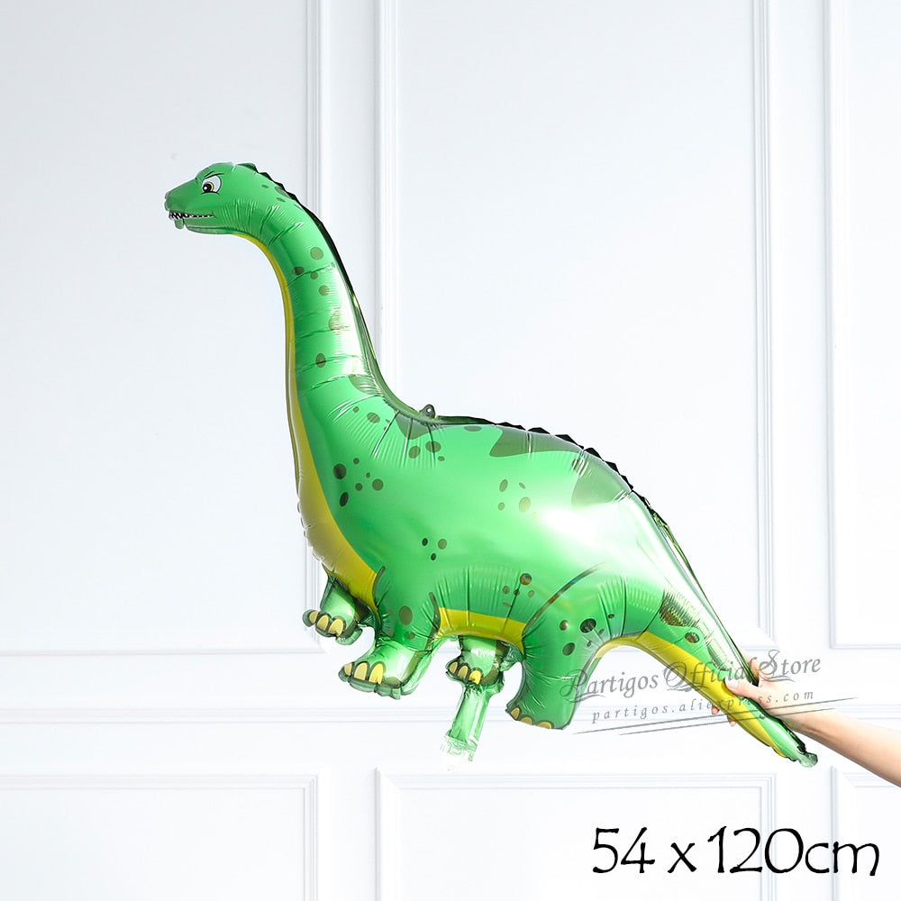 Large 4D Walking Dinosaur Balloons Jurassic Dinosaur Party Supplies Kids Birthdays Decorations Jungle Dragon Foil Globos Toys PartyDecorHQ