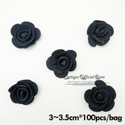 100pcs 3.5cm black