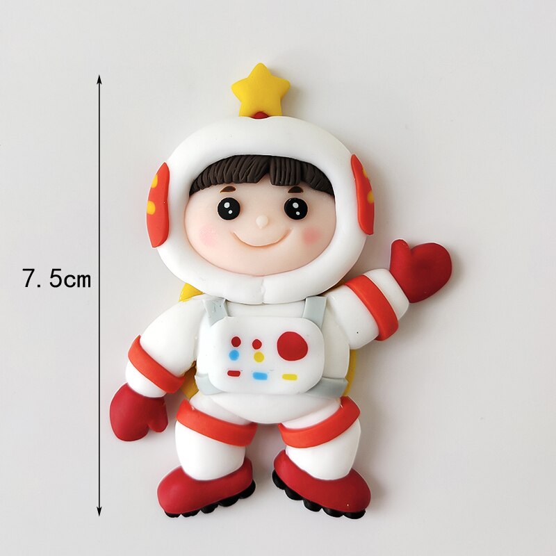 Astronaut Birthday Cake Topper The New Travel Space Theme astronauta Rocket Spaceship Toy Ornaments Cake DecorationBoy Best Gift PartyDecorHQ