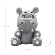 6 Soft pottery hippo