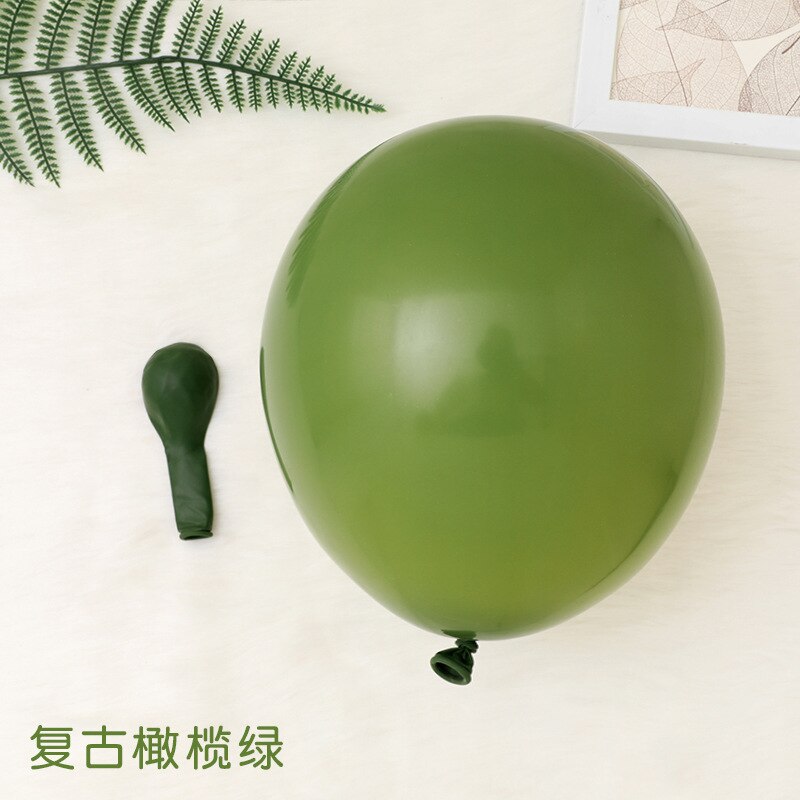 pcs inch Retro Pink Green Blush Latex Balloons Wedding Birthday Party Decoration Kids Toy Air balloons Baby Shower 