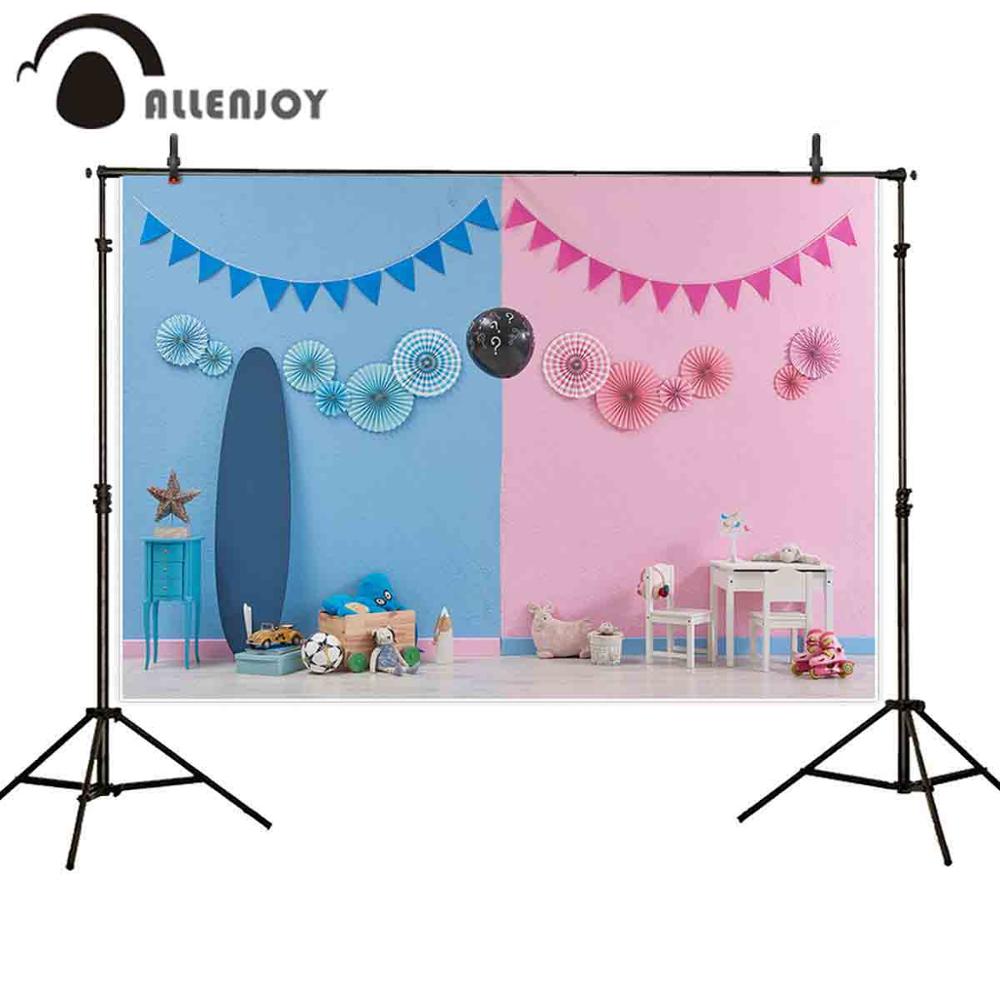 photography backdrop pink blue disclosure newborn desk toys flags photo background photographer photozone photocall 