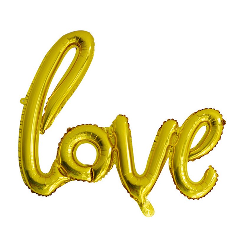 Wedding Decoration Balloons Bride Siamese Love Bear Birthday Party Confession Gold Balloon Anniversary 