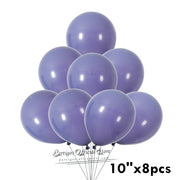 8pcs ice violet