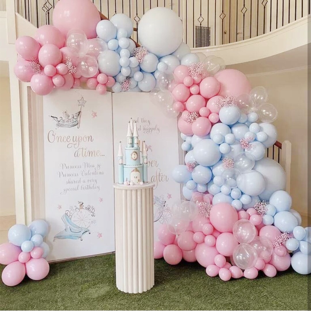 146/102pcs Pink Blue Balloon Garland Macaron Pastel Balloons Air Globos Birthday Party Wedding Baby Shower Decorations PartyDecorHQ