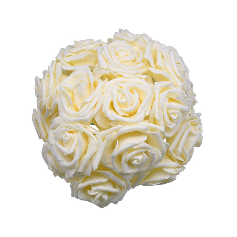 pcs cm Artificial Foam Rose Flower Wedding Decoration Bridal Bouquet DIY Wreath Craft Home Garden Decor Fake Floral 