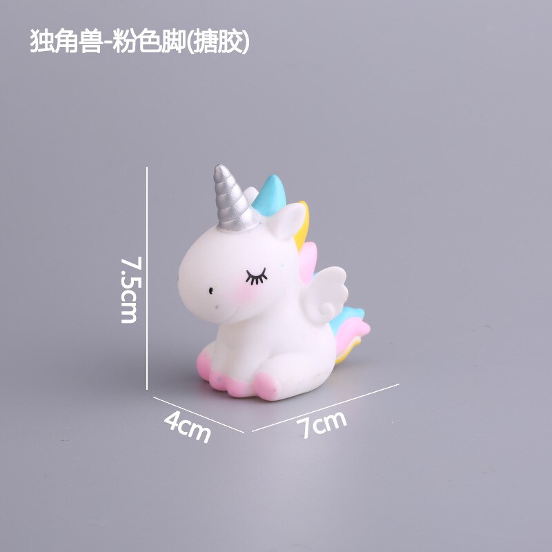 Cute Cloud Cake Topper Unicorn st Dec Arch Hot Balloons Cupcake Decor Happy Birthday Party Kid Boy Girl Baby Shower 