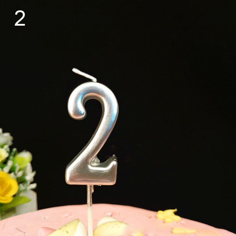 Set Champagne Happy Birthday Letter Cake Candles Topper Decor Party Supplies Candle DIY Home Number 