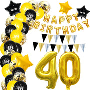 40th balloon set