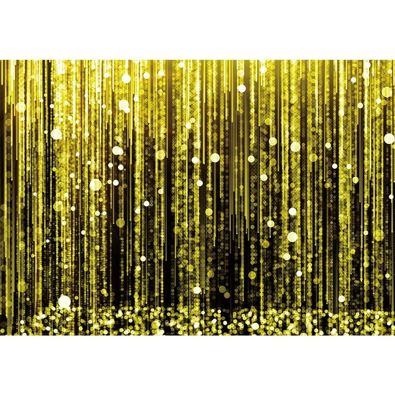 Gold Twinkly Fringe Foil Backdrop Glitter Shine Wedding Decoration Birthday Bachelor Party Photophone Background 