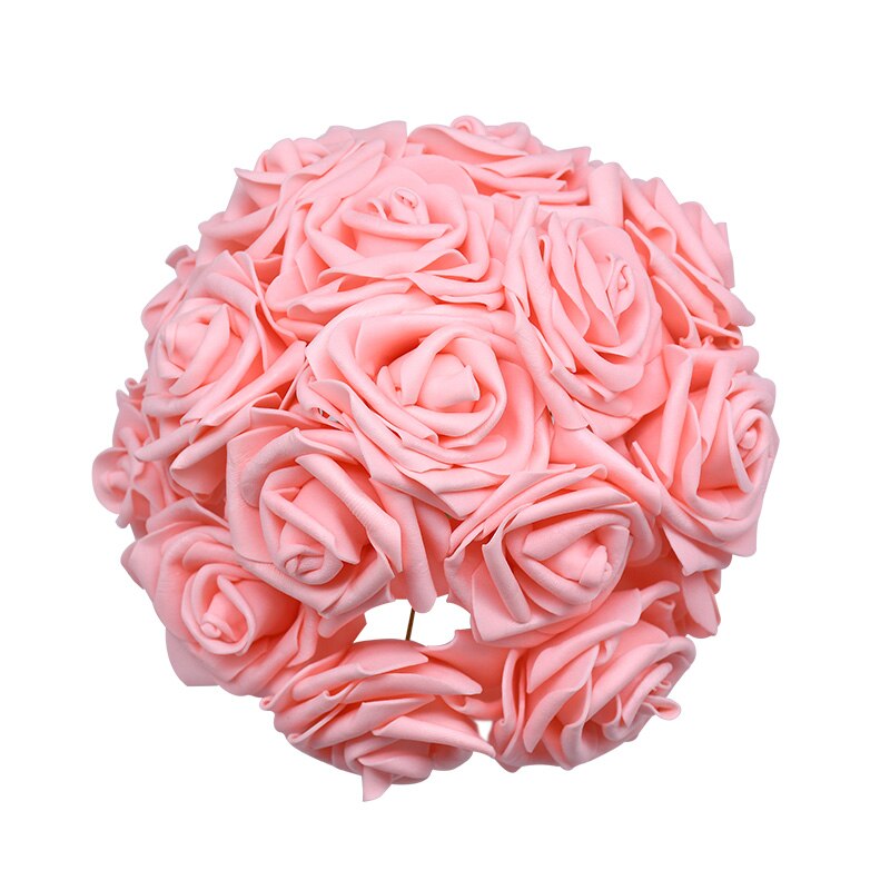 pcs cm Artificial Foam Rose Flower Wedding Decoration Bridal Bouquet DIY Wreath Craft Home Garden Decor Fake Floral 