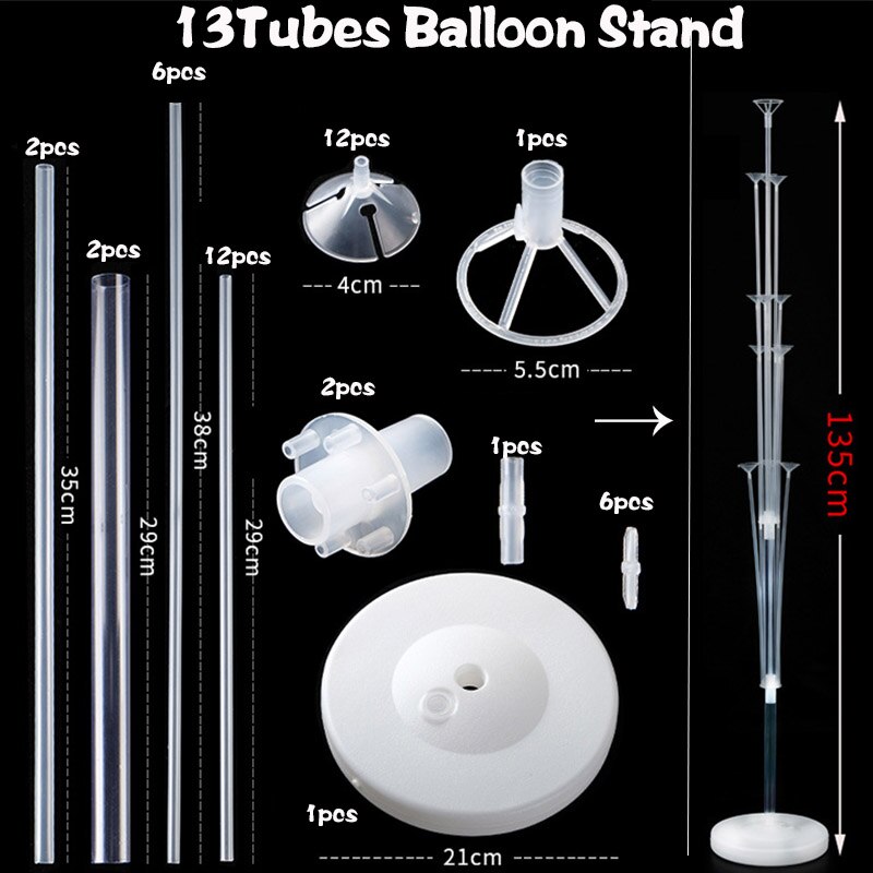 Table Balloons Stand Kit String Light Centerpiece Balloon Birthday Baby Shower Christmas Party Decorations 