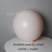 doubled peachy cream