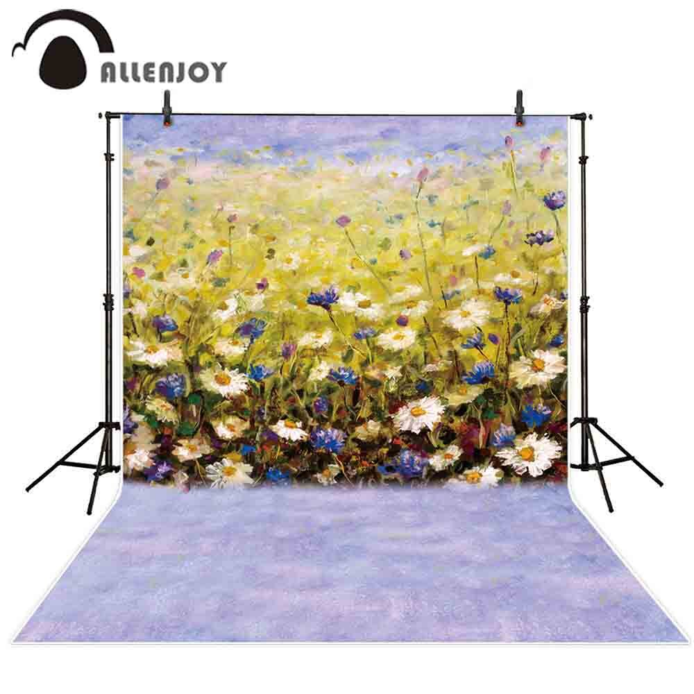 watercolour background flowers girl spring Valentine's Day portrait character romantic photo studio backdrop photocall 