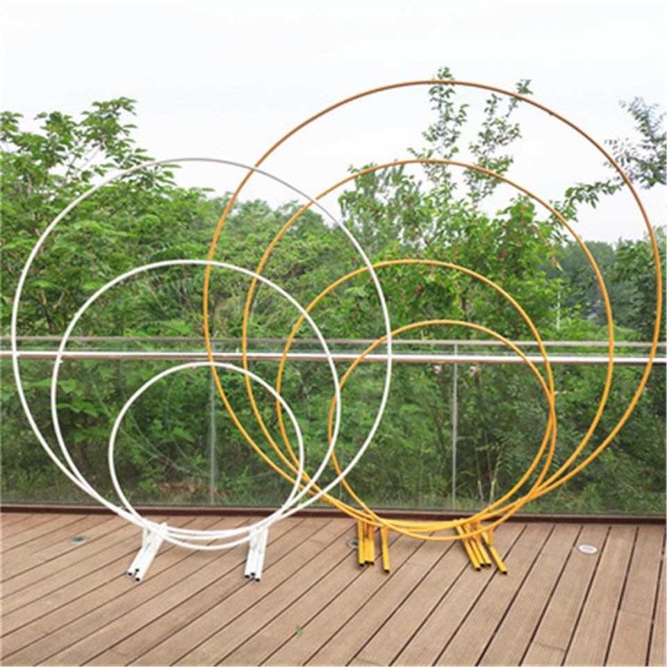 Country Wedding Decoration Balloon Circle Birthday Arch Support Kit Bow Balloons Stand Party Baloon 