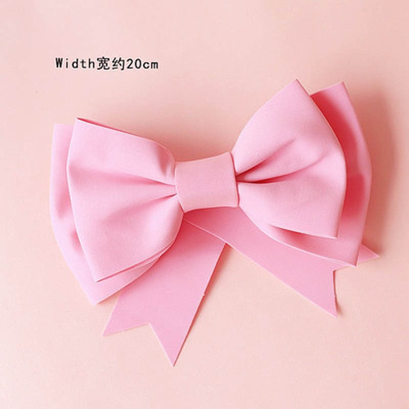 Valentine's Day Wedding Party Bear Red Bow Heart Cake Topper Decorations Love Pink Pearl Card Luminous Decor Doll Gifts 