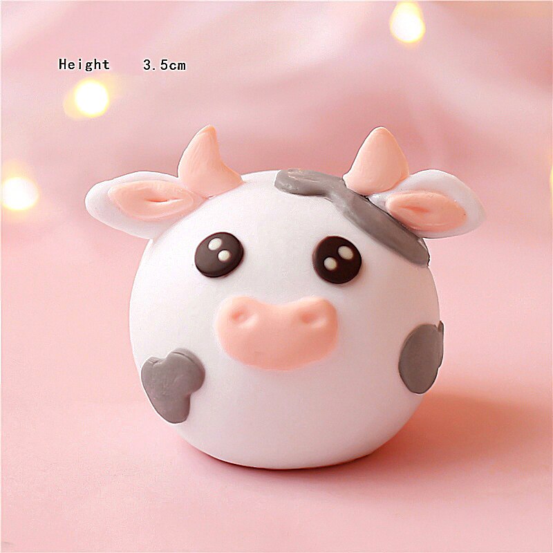 Farm Animal Cake Decoration Cows Sheep Pig Acrylic Ladder Happy Birthday Flags Topper Baby Shower Party Decor 