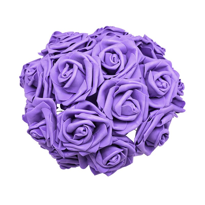 pcs cm Artificial Foam Rose Flower Wedding Decoration Bridal Bouquet DIY Wreath Craft Home Garden Decor Fake Floral 