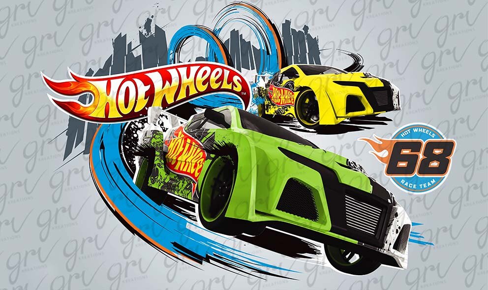 Racing Car Backdrop Hot Wheels Wild Racer Runway Boy st Birthday Party Custom Photography Background Photo Booth Decor Supplies 