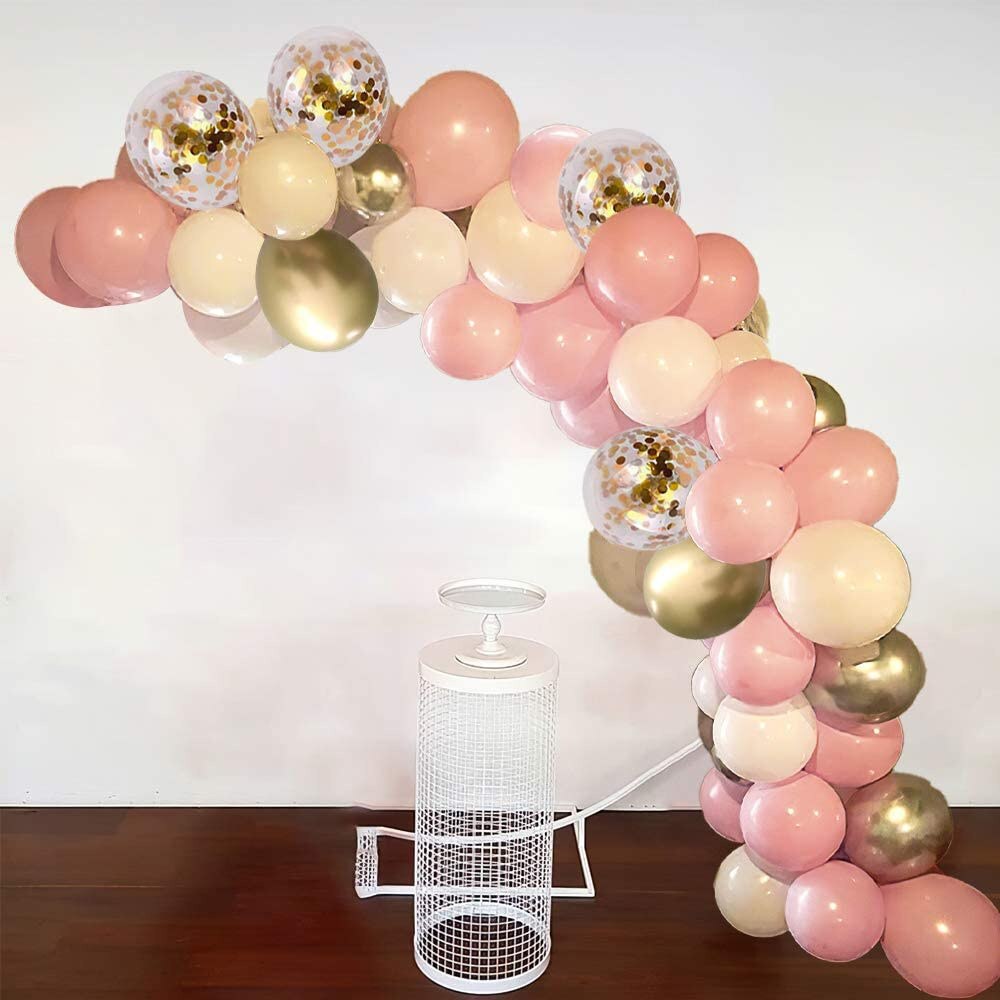 pcs Wedding Party Decoration Pink Gold Balloon Garland Arch Kit Confetti Girls Birthday Baby Shower Supplies Inflatable Decorations