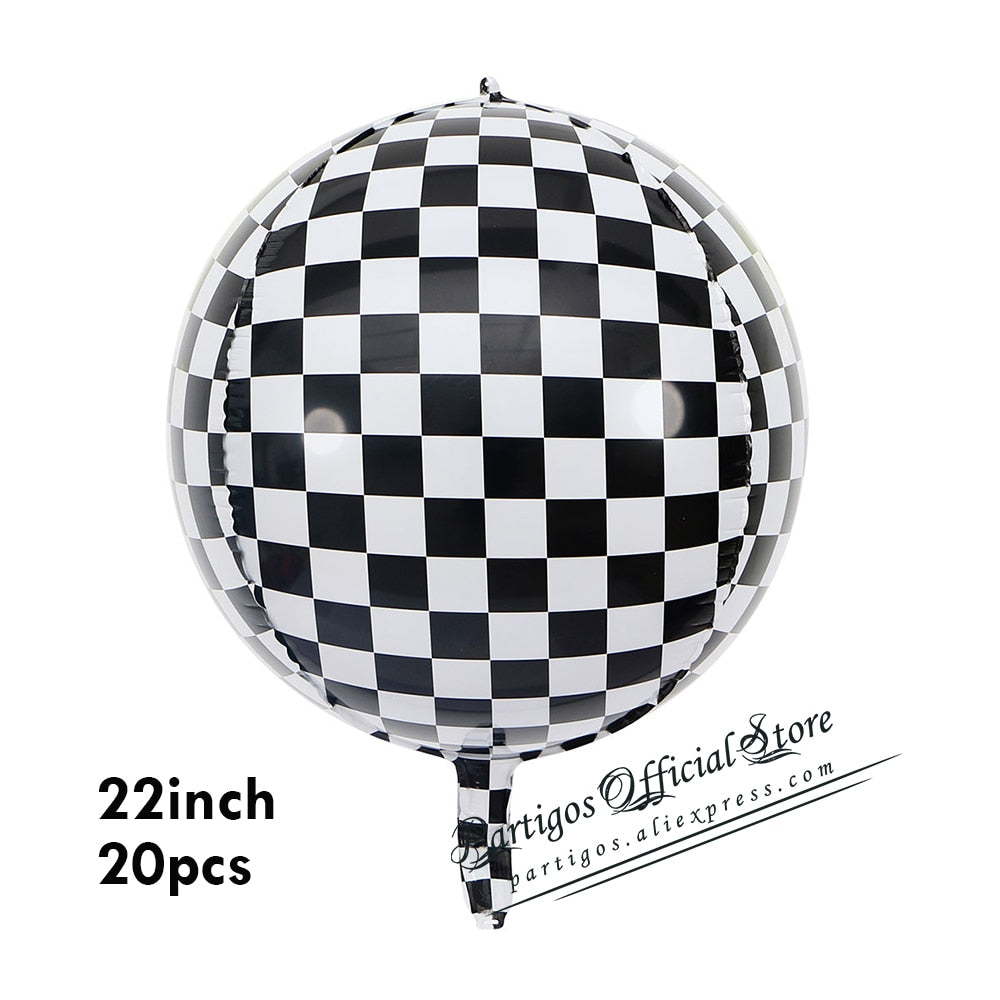 pcs inch Disco Metalic balloons shiny Foil balloon Wedding Decor Retro Popular Party Rock Roll Looks 