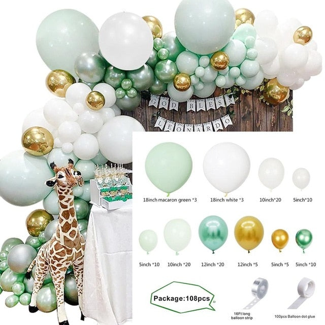 Balloon Garland Arch Kit Wedding Birthday Balloons Decoration Party Baby Shower Decor Ballon Baloon Accessories Inflatable Decorations