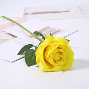 10pcs yellow flower