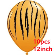 10pcs Tiger pattern