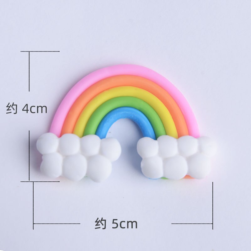 Mini Cute Rainbow Cake Topper Unicorn Brithday Party Supplies Gift Rainbow Cake Topper Decor 1st Girl Birthday Cake Decor PartyDecorHQ