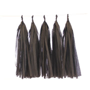 black paper tassel