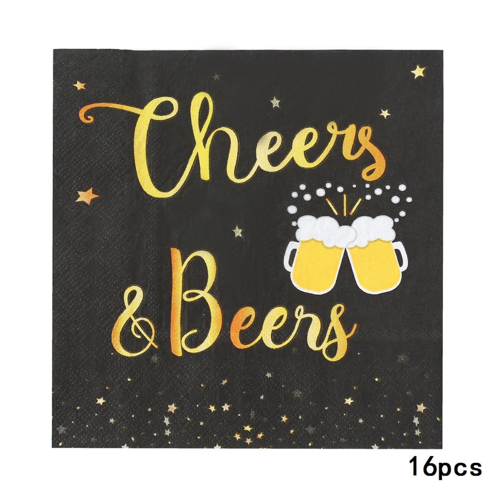 Cheer Year Old Balloons Birthday th Women Men Cheers &beers Decorations 