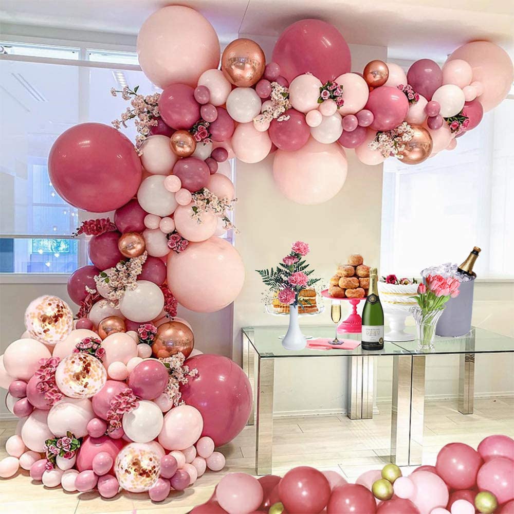 Pcs Valentines Day Wedding Birthday Party Decorations Balloon Garland Arch Kit Baby Shower Anniversary Supplies Inflatable