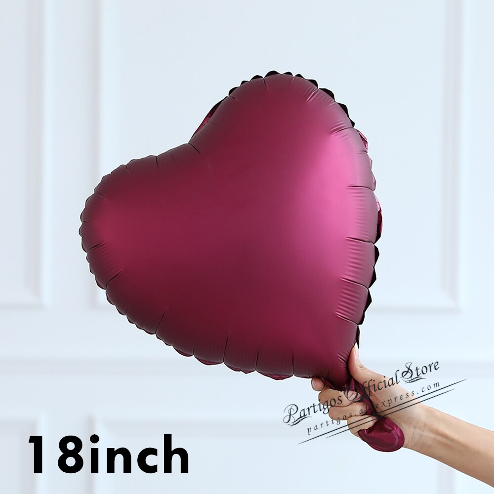 pcs inch/ cm Red heart balloons helium foil globos Wedding Valentines Day party decor bridal decorations 