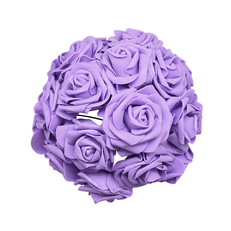 pcs cm Artificial Foam Rose Flower Wedding Decoration Bridal Bouquet DIY Wreath Craft Home Garden Decor Fake Floral 