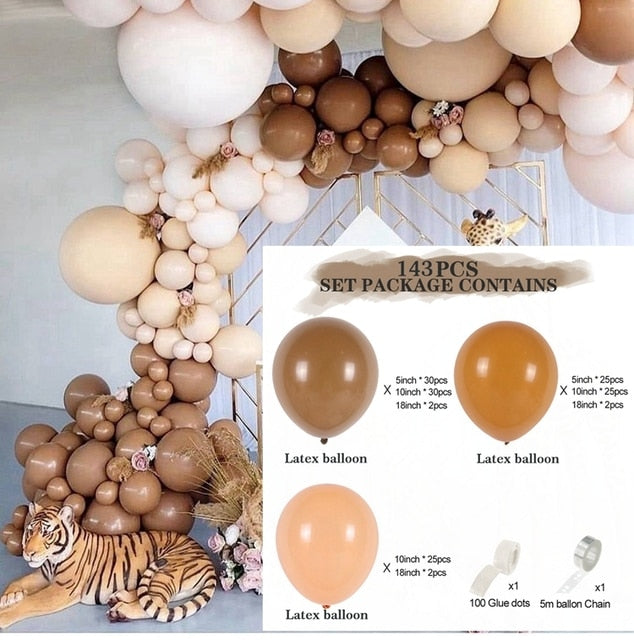 Pastel Balloon Garland Arch Kit Birthday Party Decorations Kids Boy Girl Latex Baloon Wedding Baby Shower Theme Ballon Decor Inflatable