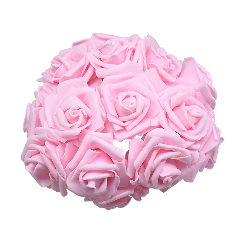 pcs cm Artificial Foam Rose Flower Wedding Decoration Bridal Bouquet DIY Wreath Craft Home Garden Decor Fake Floral 