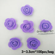 100pcs 3.5cm purple