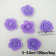 100pcs 3.5cm purple