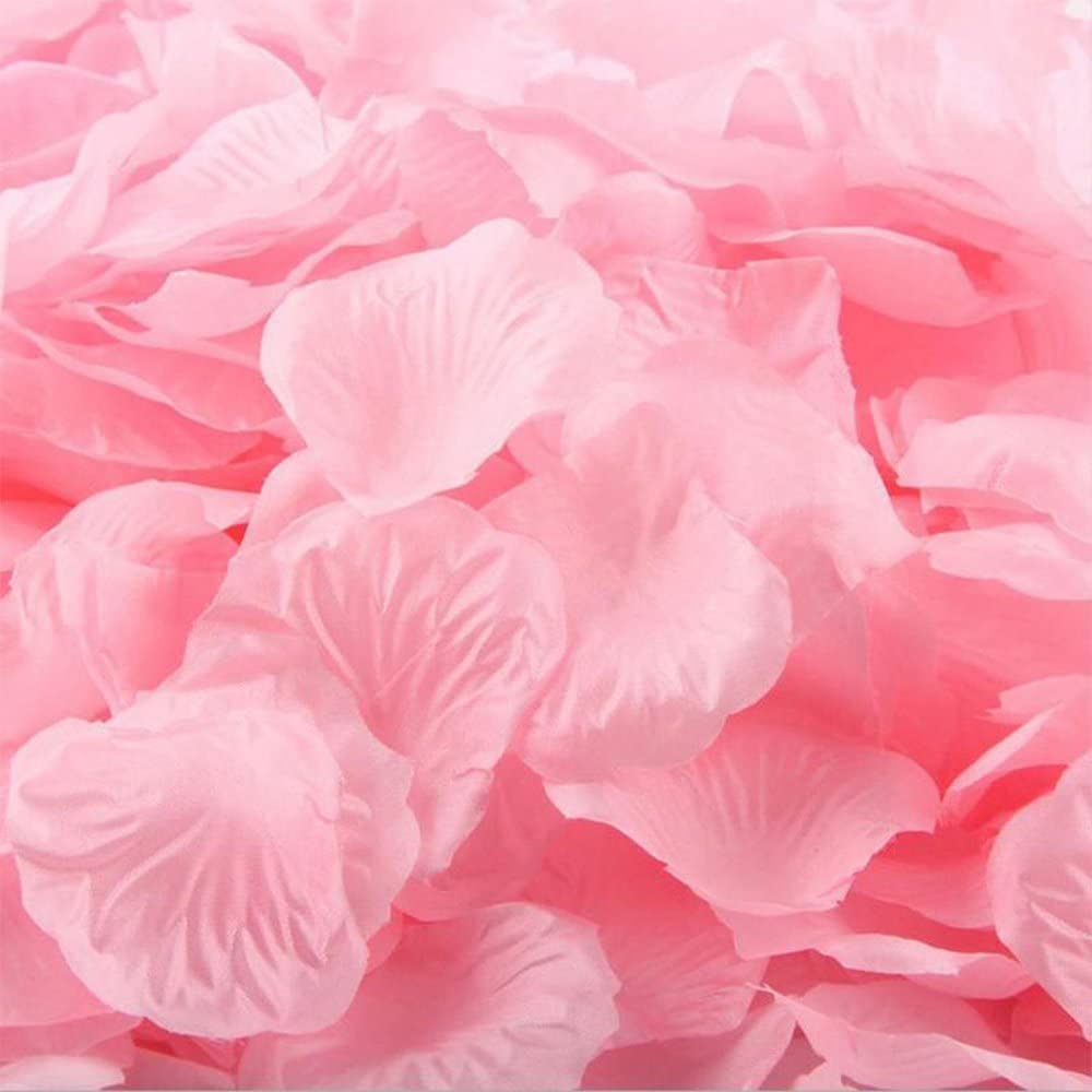 Pieces Rose Petals Artificial Flower Silk Valentine Day Wedding Marriage Baby Shower Party Decoration 